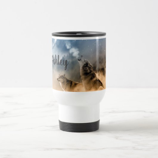 Mug De Voyage Loup (Centre)