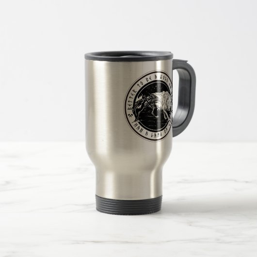 Mug De Voyage Loup d'Odin (Devant droit)
