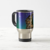 Mug De Voyage Loup et lune (Devant gauche)