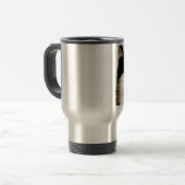 Mug De Voyage Loup motivationnel unique (Devant gauche)