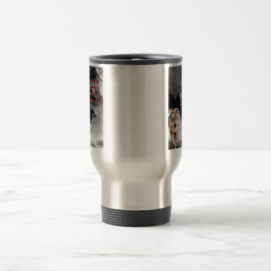 Mug De Voyage loups (Centre)