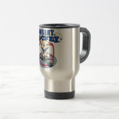 Mug De Voyage L'ours injectent des T-shirts et des cadeaux de (Devant droit)