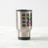 Mug De Voyage Love Eat Play Hakuna Matata Art Print (Centre)