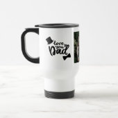 Mug De Voyage Love You Dad - Script Fête des pères superposition (Gauche)