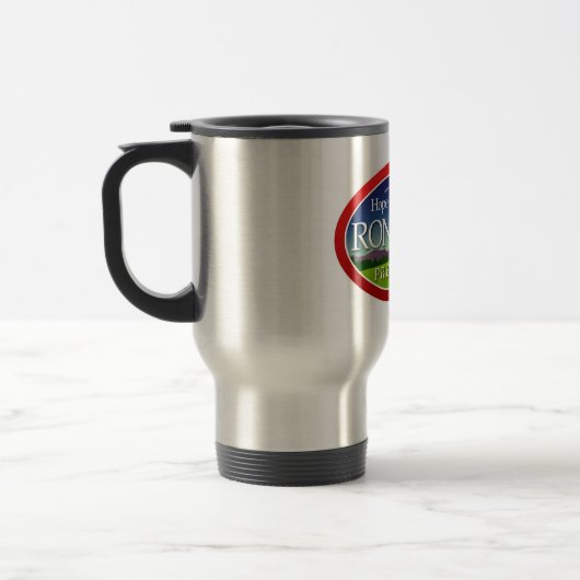 Mug De Voyage Lrg d'ovale de RonPaulFields (Gauche)