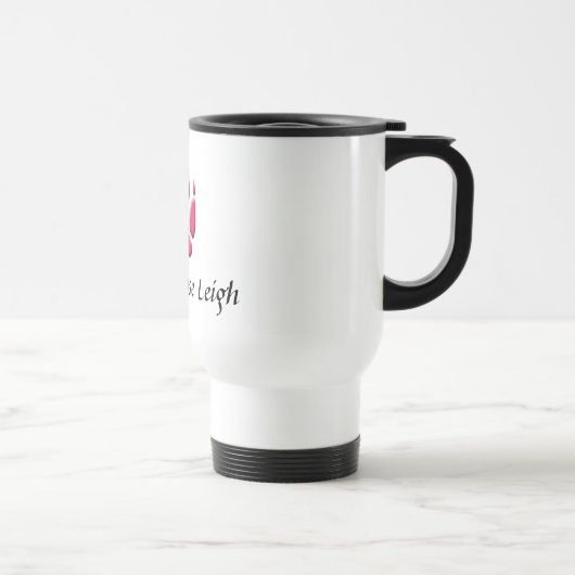 Mug De Voyage lrglogo, Leigh rose mignon (Droite)