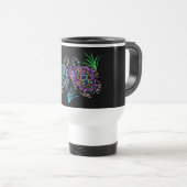Mug De Voyage Lueur de tortue de mer (Devant droit)