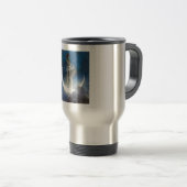 Mug De Voyage Luna Goddess at Night Scattering Stars (Devant droit)