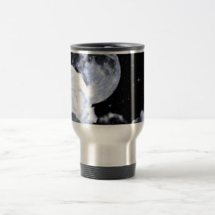 Mug De Voyage Lune et étoiles