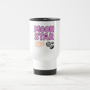 Mug De Voyage Lune et Star Cute Cartoon esthétique - Espace