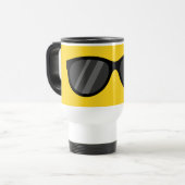 Mug De Voyage Lunettes de soleil de dessin cool (Devant gauche)