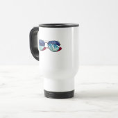 Mug De Voyage Lunettes de soleil de montagne (Devant gauche)