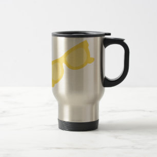 Mug De Voyage Lunettes de soleil d'été lunettes de lunettes jaun