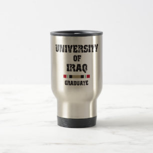 Mug De Voyage L'université du diplômé de l'Irak a affligé la