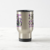 Mug De Voyage Lupus de pingouins de Noël (Centre)