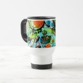 Mug De Voyage Lutte alimentaire Abstraite (Devant gauche)