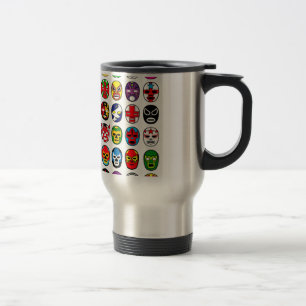 Mug De Voyage Lutte mexicaine de lutteur de masque de Lucha