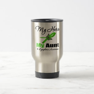 Mug De Voyage Lymphome mon héros ma tante