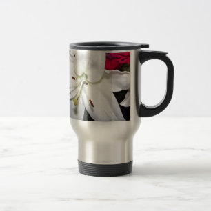 Mug De Voyage Lys blancs près