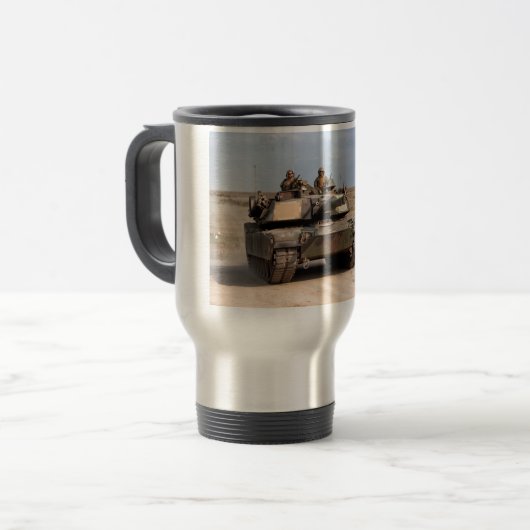 Mug De Voyage M1A1 Abrams - char de combat principal (Devant gauche)