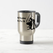 Mug De Voyage M. Fix It Mugs, ajoutez le nom (Devant droit)