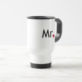Mug De Voyage M. - moitié de M. et de Mme ensemble (Devant droit)