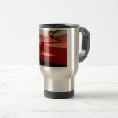 Mug De Voyage Ma Corvette rouge (Devant droit)