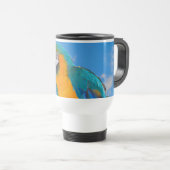 Mug De Voyage Macao bleu et jaune (Devant droit)