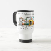 Mug De Voyage Machine à assembler les chats drôles (Devant gauche)