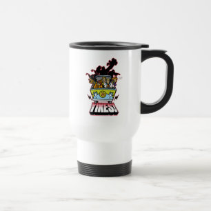 Mug De Voyage Machine "Yikes de mystère !" Graphique