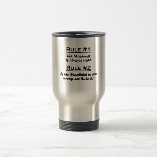 Mug De Voyage Machiniste de règle (Centre)