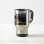 Mug De Voyage Machu customisé Picchu, traînée d'Inca (Devant droit)