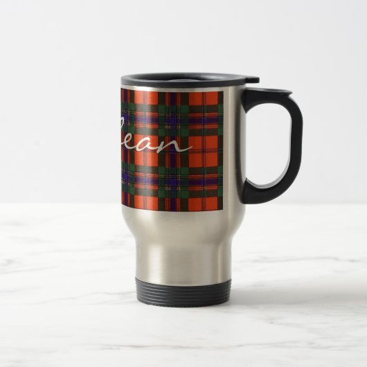 Mug De Voyage Maclean de tartan d'écossais de Duart (Droit)