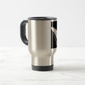 Mug De Voyage Macro Touches de piano (Devant gauche)