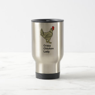 Mug De Voyage Madame folle de poulet