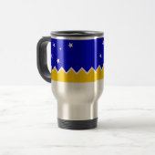 Mug De Voyage Magallanes, drapeau du Chili, Antarctique (Devant gauche)