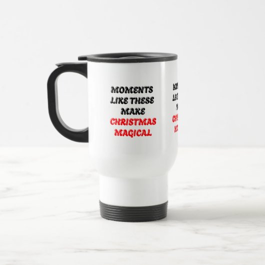 Mug De Voyage Magical Moments – Christmas (Gauche)