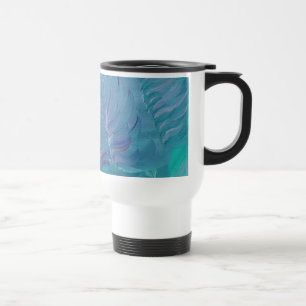 Mug De Voyage Magie sous-marine, Art abstrait coloré unique