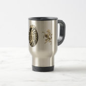 Mug De Voyage Magique Mythique Golden Unicorn (Devant droit)