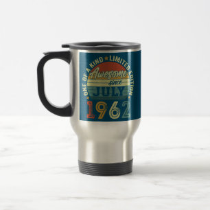 Mug De Voyage Magnifique Depuis Juillet 1962 60 Ans 60ème