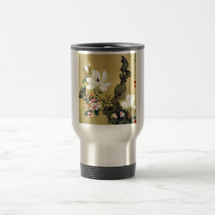 Mug De Voyage Magnolia de Chen Hongshou et roche droite