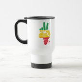 Mug De Voyage main de paix du Darfour Afrique (Gauche)