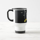 Mug De Voyage Maison d'Halloween, Chats noirs, Chats, Chauves-so (Gauche)