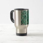Mug De Voyage Malachite et cuivre (Devant gauche)