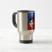 MUG DE VOYAGE MALALA YOUSAFZAI (Devant gauche)