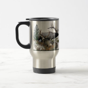 Mug De Voyage Mâle de trophée de taureau de monstre