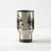 Mug De Voyage Mâle de trophée de taureau de monstre (Centre)