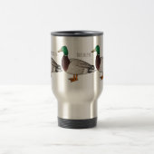 Mug De Voyage Mallard duck cartoon illustration  (Centre)