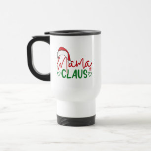 Mug De Voyage Mama Claus Christmas Design-60094
