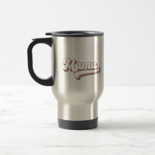 Mug De Voyage Mama Rétro (Gauche)